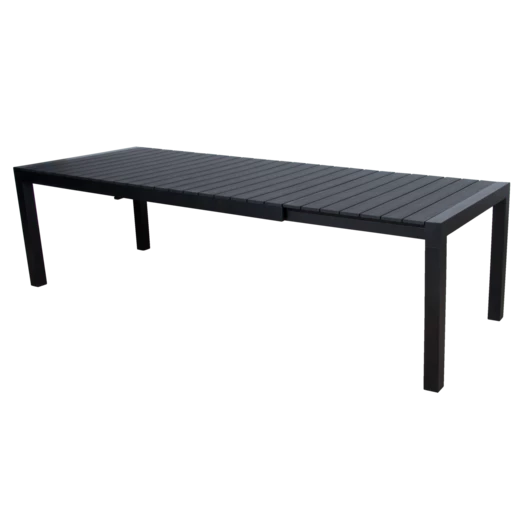 Calvi Havebord Sort, 205 X 100 Cm