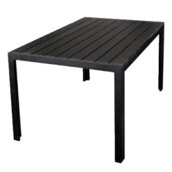 Sandro Havebord Sort, 150 X 90 Cm