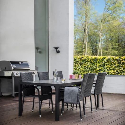 Egholm Havemøbelsæt Med 6 Dublin Havestole - Billede 4