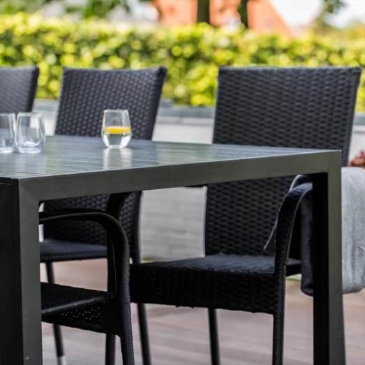 Egholm Havemøbelsæt Med 6 Dublin Havestole - Billede 2