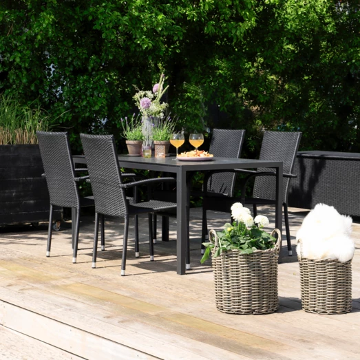 Sandro Havemøbelsæt Med 4 Dublin Stole - Billede 6