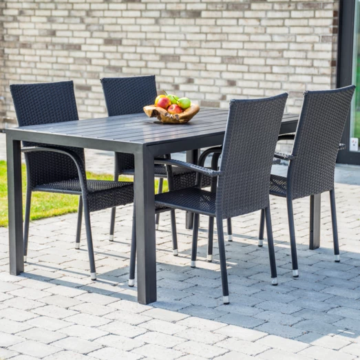 Sandro Havemøbelsæt Med 4 Dublin Stole - Billede 9