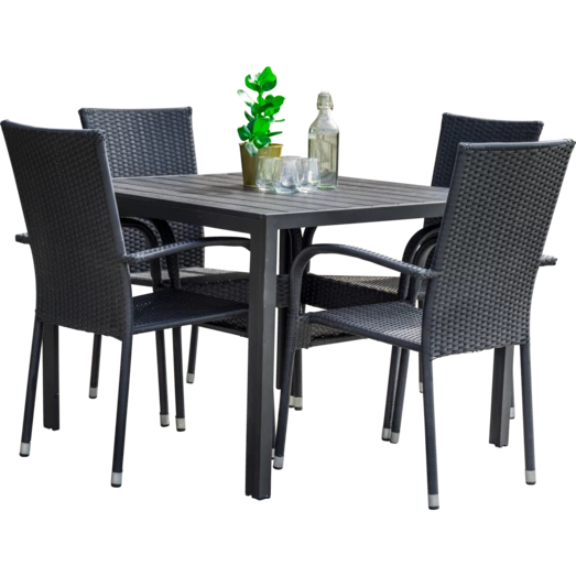 Bork Havemøbelsæt Med 4 Galway Havestole