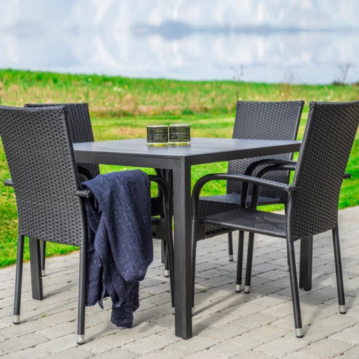 Bork Havemøbelsæt Med 4 Galway Havestole - Billede 4