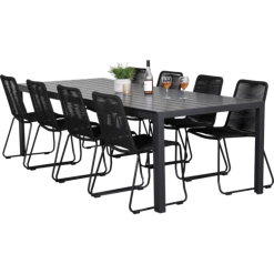 Anholt Havemøbelsæt Med 8 Nyby Havestole