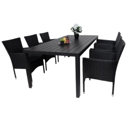 Egholm Havemøbelsæt Med 6 Alba Havestole