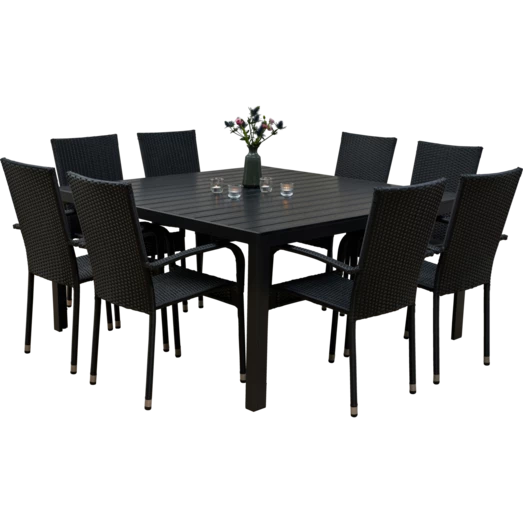 Munkebo Havemøbelsæt Med 8 Dublin Havestole - Billede 2