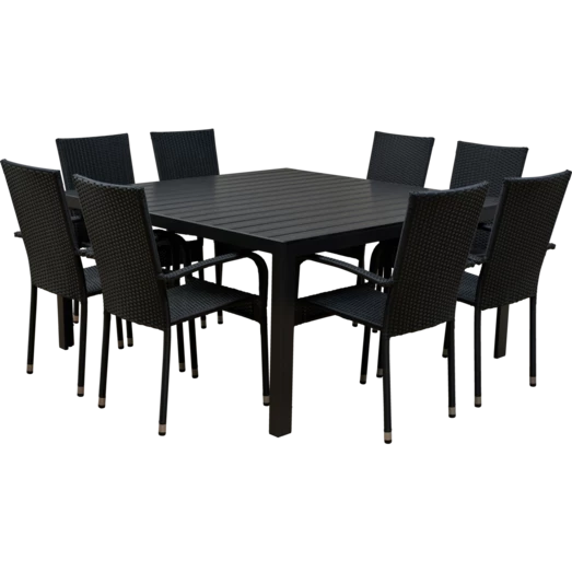 Munkebo Havemøbelsæt Med 8 Dublin Havestole - Billede 4