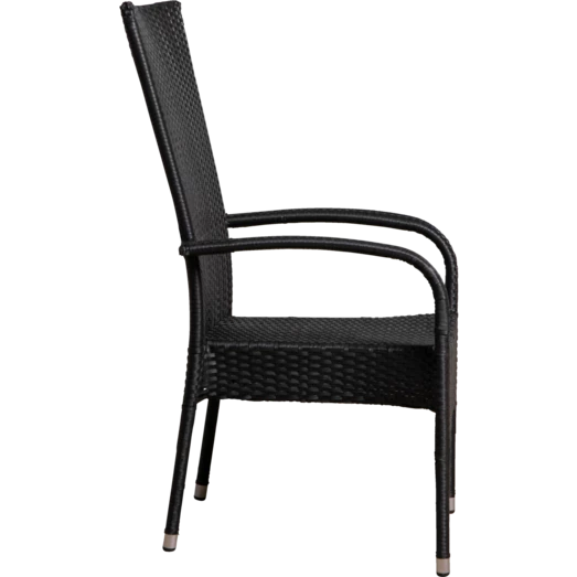 Korfu Havestol Sort - Billede 2