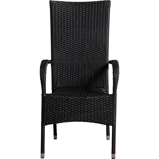 Korfu Havestol Sort - Billede 3