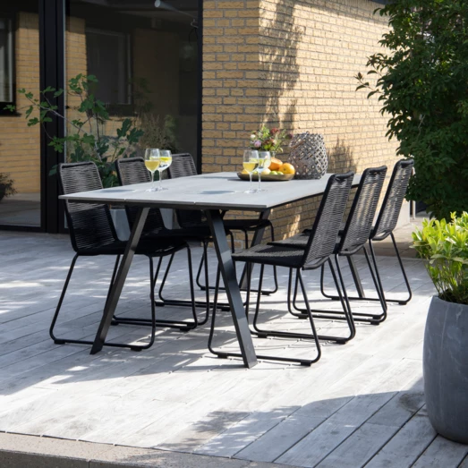 Nyby Havestol Sort - Billede 2