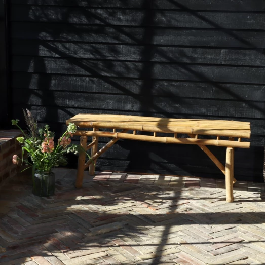 Sillerup Havebænk Bambus - Billede 3