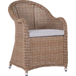 Furreby Havestol Natur Med Lys Hynde