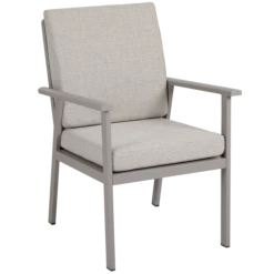 Brafab Samvaro Havestol Med Armlæn Inkl. Hynder Beige