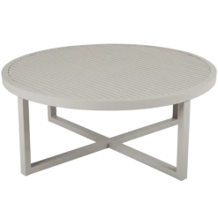 Brafab Vevi Loungebord Ø100x40 Cm Beige