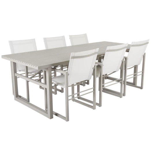 Brafab Vevi Loungebord 230x95x73 Cm Beige - Billede 2