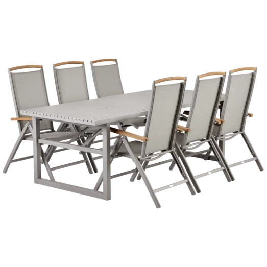 Brafab Vevi Loungebord 230x95x73 Cm Beige - Billede 5