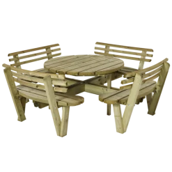 Plus Bord- Og Bænkesæt Trykimprægneret, 237 Cm