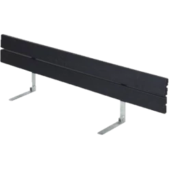 Plus Ryglæn Til Plankebænk 166 Cm Sort
