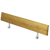 Plus Zigma Ryglæn Til Bord/bænkesæt 166 Cm Lærk