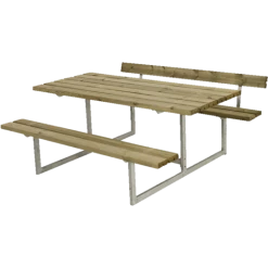 Plus Basic Bordbænkesæt Med 1 Ryglæn 177 Cm Trykimp