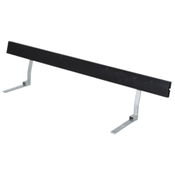 Plus Ryglæn Til Bord/bænkesæt 177 Cm Sort