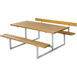 Plus Basic Bord/bænkesæt Med 1 Ryglæn 177 Cm Lærk