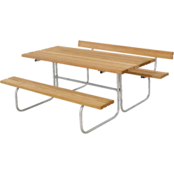 Plus Classic Bord/bænkesæt Med 1 Ryglæn 177 Cm Lærk