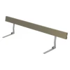 Plus Ryglæn Til Bord/bænkesæt 177 Cm Gråbrun