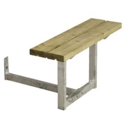 Plus Basic Påbygning Til Bord- Og Bænkesæt Trykimprægneret, 77 Cm