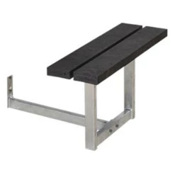 Plus Basic Påbygning Til Bord- Og Bænkesæt Sort, 77 Cm