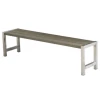 Plus Plankebænk 176cm Gråbrun