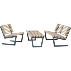 Plus Siesta Bord- Og Bænkesæt Nåletræ, 138 Cm