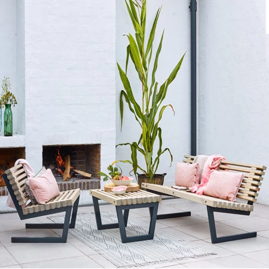 Plus Siesta Bord- Og Bænkesæt Nåletræ, 138 Cm - Billede 3