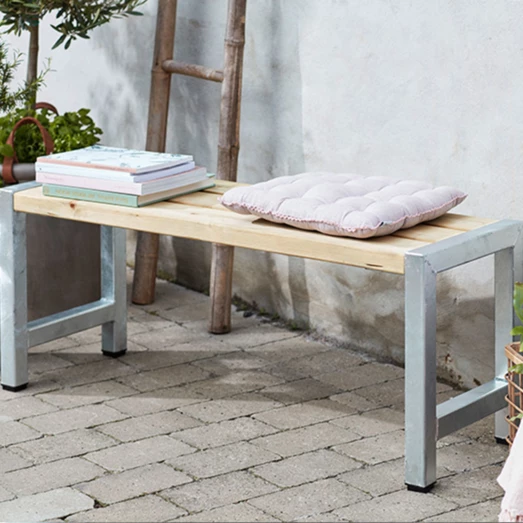 Plus Cafe Plankebænk 127 Cm Trykimp - Billede 3