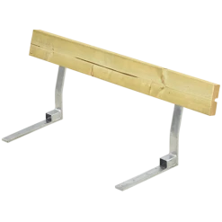 Plus Ryglæn Til Bord/bænkesæt 118 Cm Trykimp