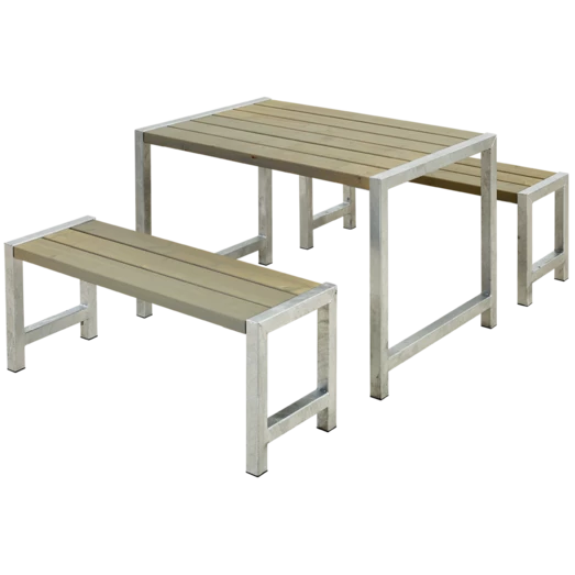 Plus Cafe Plankesæt 127 Cm Gråbrun 3 Plus Cafe Plankesæt 127 Cm Gråbrun