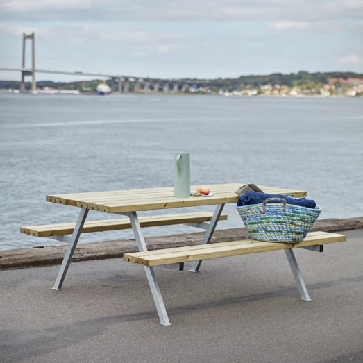 Plus Alpha Bord- Og Bænkesæt Trykimprægneret - Billede 2