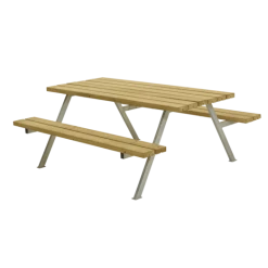 Plus Alpha Bord- Og Bænkesæt Lærk