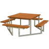 Plus Twist Bord/bænkesæt 204 Cm Teak