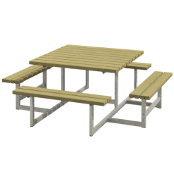Plus Picnic Bord/bænkesæt 200 Cm Trykimpr