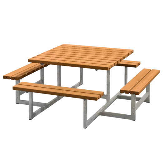 Plus Picnic Bord/bænkesæt 200 Cm Teak