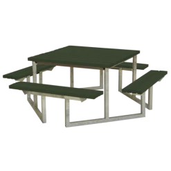 Plus Twist Bord/bænkesæt 204 Cm Grøn