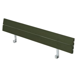 Plus Zigma Ryglæn Til Bord/bænkesæt 166 Cm Grøn