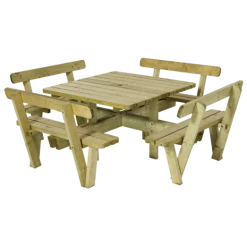 Plus Bord- Og Bænkesæt Trykimprægneret, 237 Cm