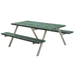 Plus Alpha Bord- Og Bænkesæt Retextil Grøn