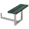 Plus Basic Påbygning Til Bord- Og Bænkesæt Retextil Grøn, 77 Cm