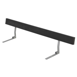 Plus Ryglæn Til Bord/bænkesæt 177 Cm Retextil Sort