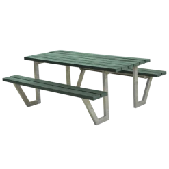 Plus Wega Bord/bænkesæt 177 Cm Retextil Grøn