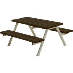 Plus Alpha Junior Bord/Bænkesæt Sort